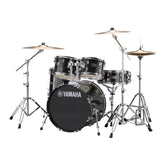 Yamaha Rydeen Acoustic Drum Kit Fusion Black Glitter